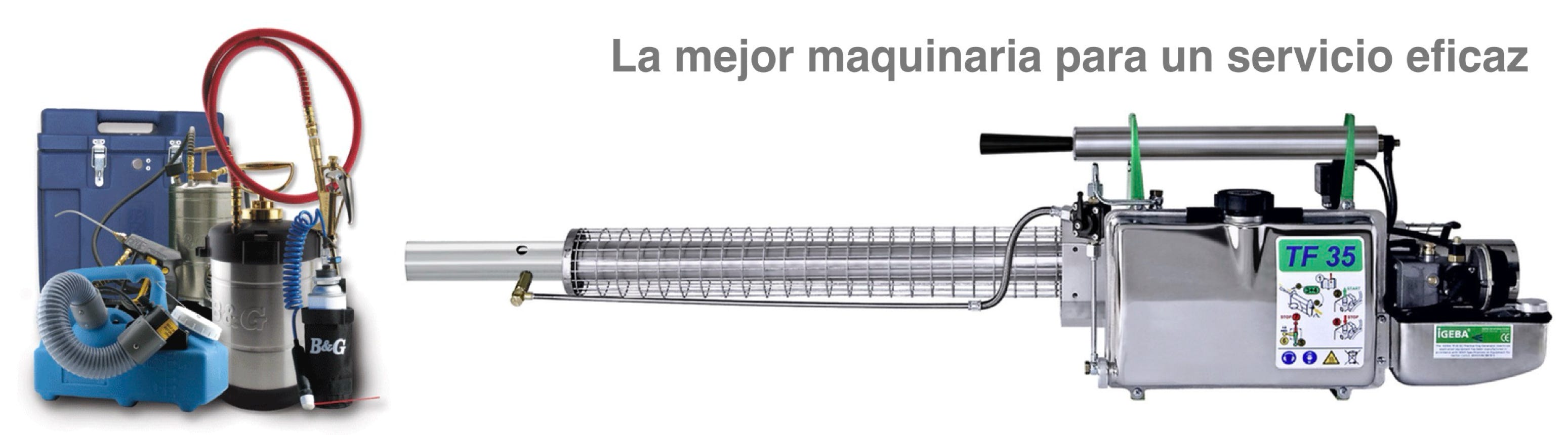 Maquinaria Fumigación